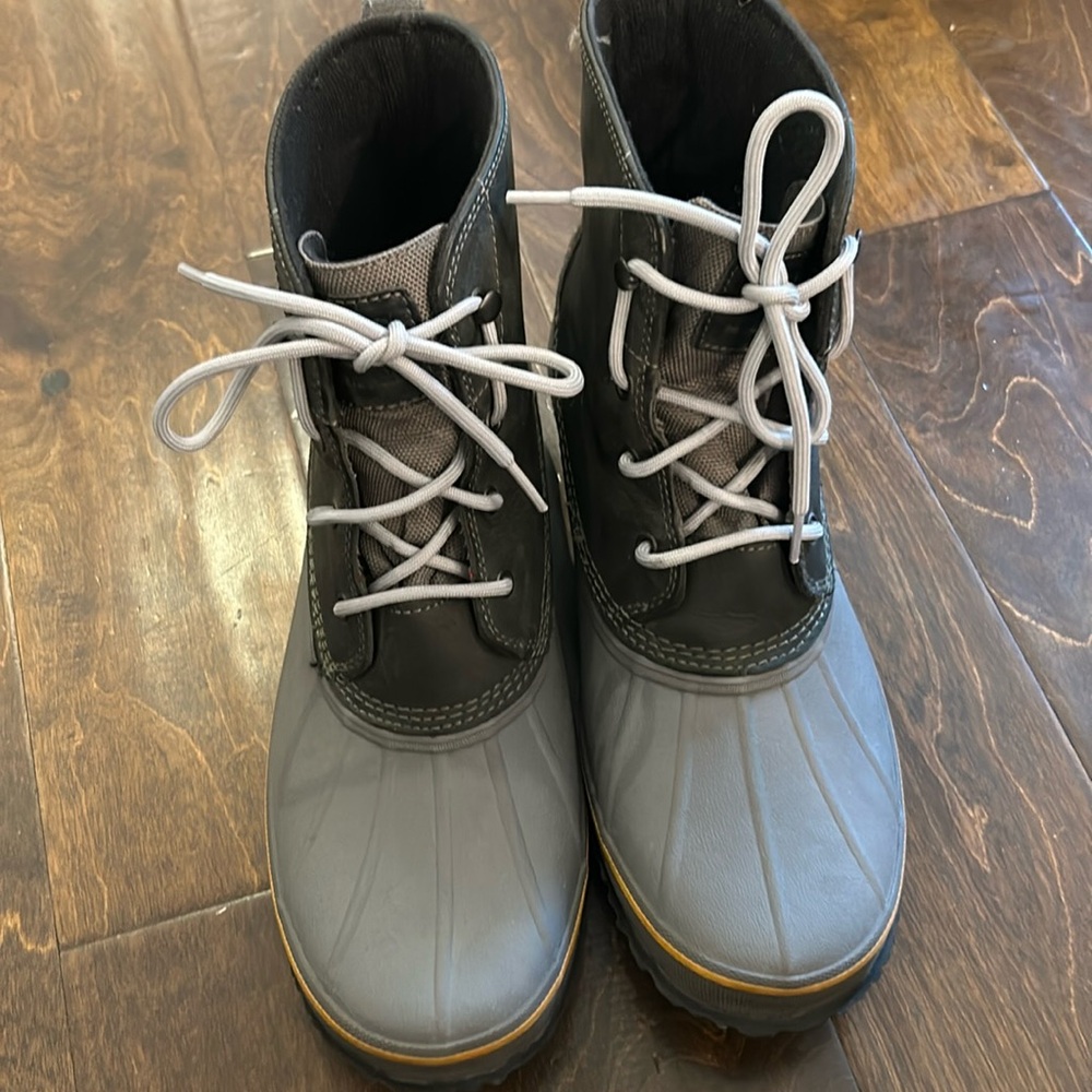 UGG Mens Waterproof Zetik Boot 1017304 Charcoal Grey & Black US 13 lined